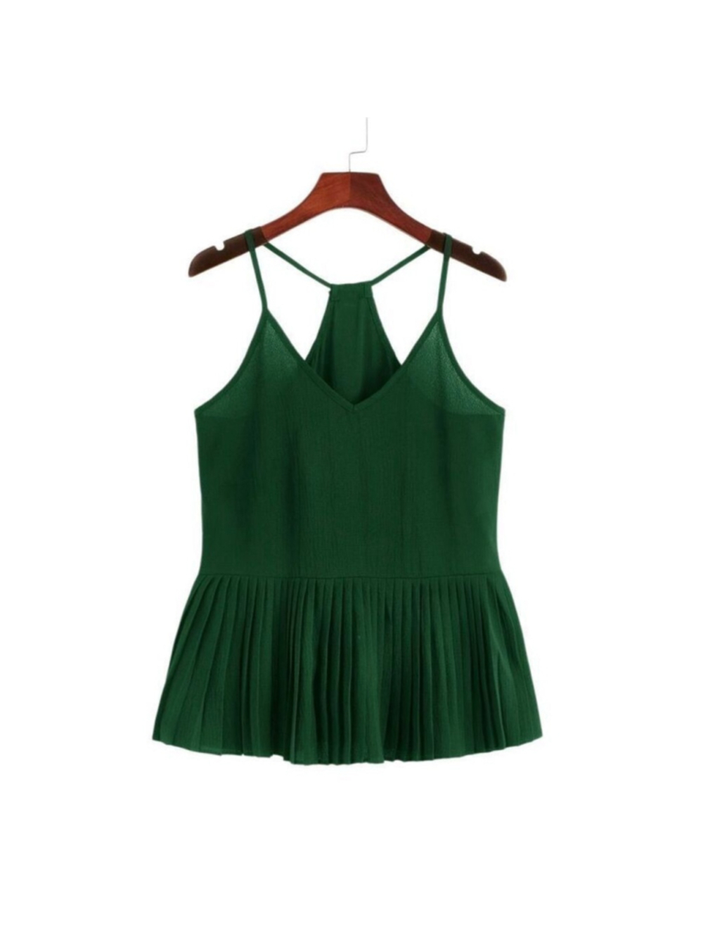 VCAY Ruffle Hem Rib-Knit Cami Top size 2XL - Picture 2 of 9